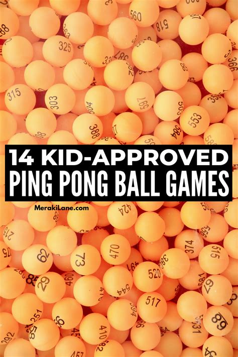ping pong ball games|14 Fun Ping Pong Ball Games the Whole Family Will Enjoy.